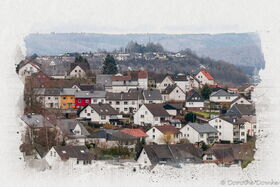 Blick auf Niedereimer